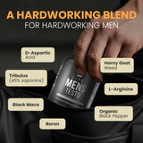 B Life Company ingredientes tribulus, maca y horny goat weed mostrando pureza