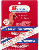 B Total frontal mostrando las dos botellas y beneficio de energía natural