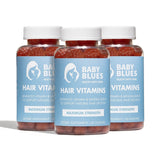Baby Blues frontal del envase mostrando beneficio postparto