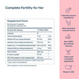 BabyRx gráfico de inositoles destacando la proporción 40:1 y claridad