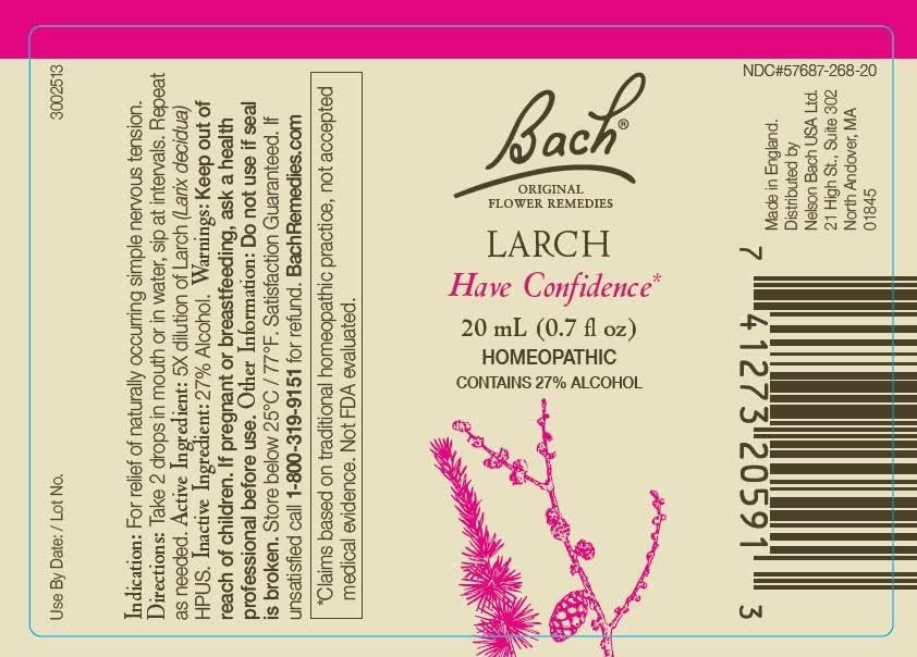 Bach detalle de gota y etiqueta que destaca ingredientes naturales y pureza