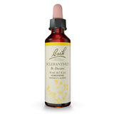 Bach Flower Remedies botella frontal mostrando el envase compacto y práctico
