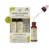 Bach Flower Remedies frasco frontal del trío, presentación clara y beneficios cotidianos