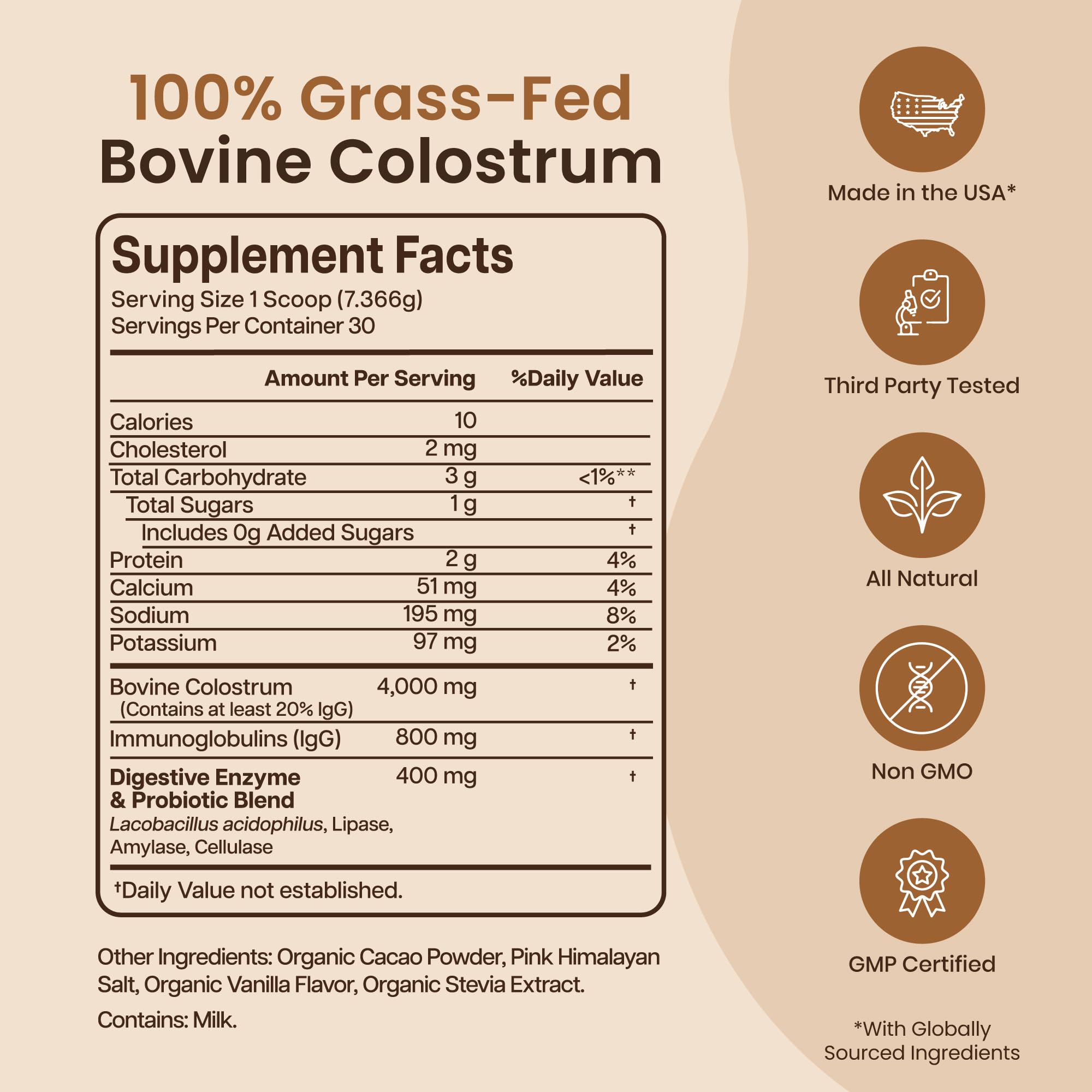 Baese Nutrition batido de chocolate preparado con polvo para consumo inmediato