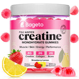 Bageto frasco frontal con gominolas visibles y almacenamiento práctico