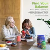 Balance of Nature mezcla de verduras en polvo cerca para concentración vegetal