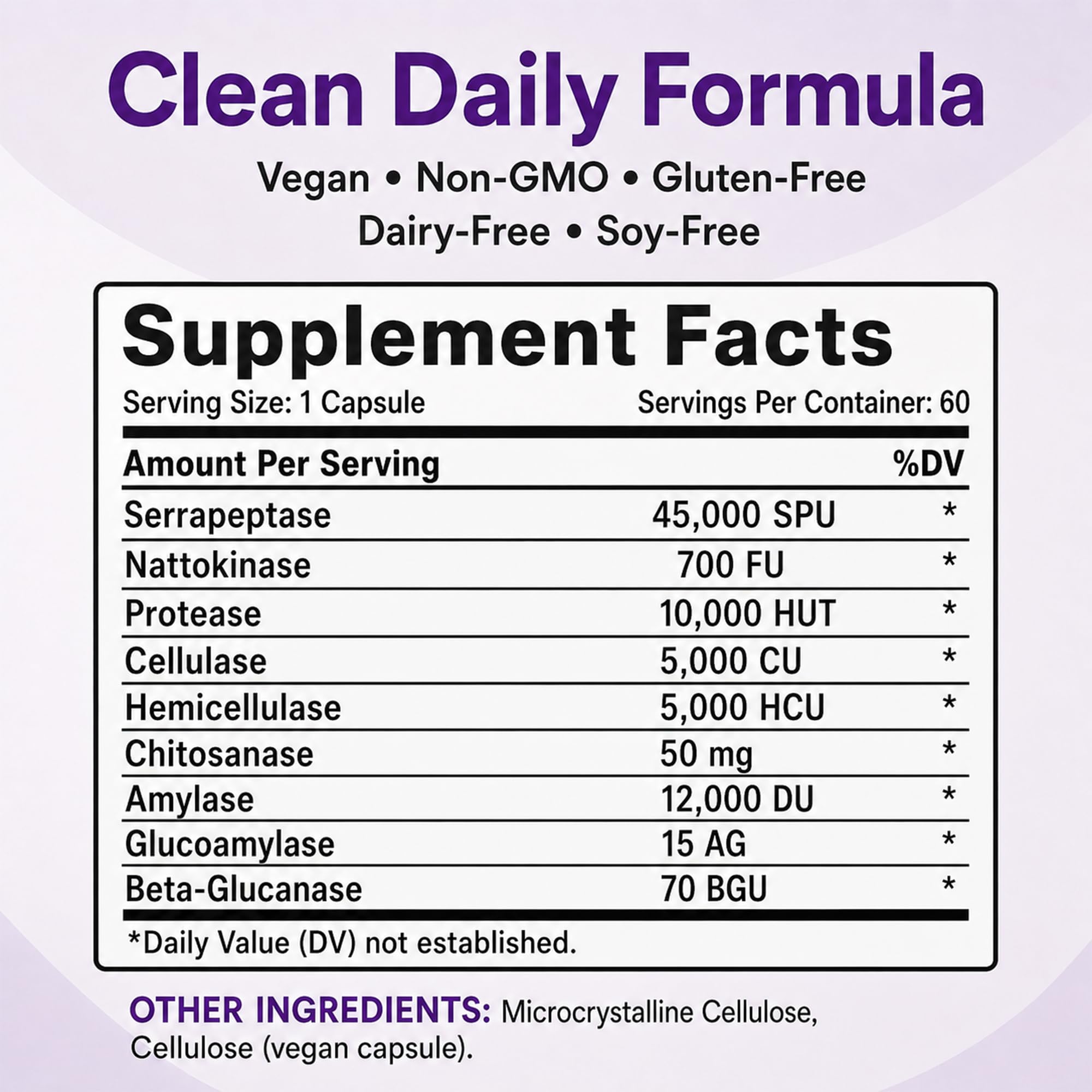 Balance ONE etiqueta limpia sin gluten, dairy ni soja, ideal para dietas restrictivas