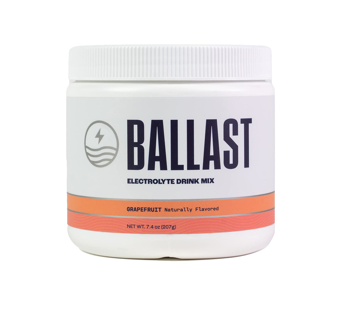 Ballast envase frontal pomelo mostrando la etiqueta y beneficios