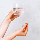 Banyan Botanicals comparación de tamaño para dosis y cantidades