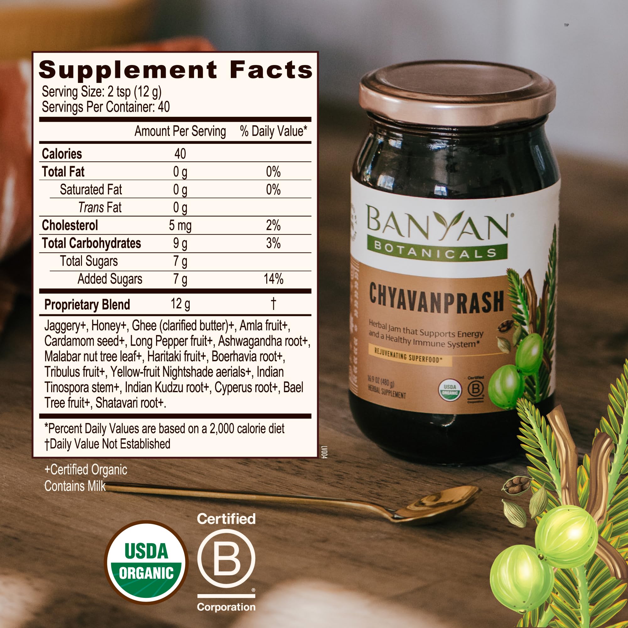 Banyan Botanicals untado en tostada para uso cotidiano y sabor delicioso
