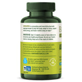 Equipo de laboratorio y frasco Banyan Botanicals indicando pruebas de terceros