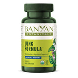Banyan Botanicals frente del envase mostrando 90 tabletas y beneficios naturales