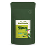 Banyan Botanicals frontal del envase mostrando presentación y beneficios claros
