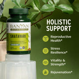 Banyan Botanicals tabletas detalle nítido que facilita la dosificación