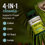 Banyan Botanicals tabletas en mano fácil de tomar y práctico