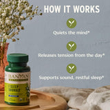 Banyan Botanicals primer plano de las tabletas mostrando textura y facilidad de ingestión