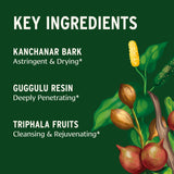 Banyan Botanicals tabletas en mano para comparar tamaño y dosificación práctica