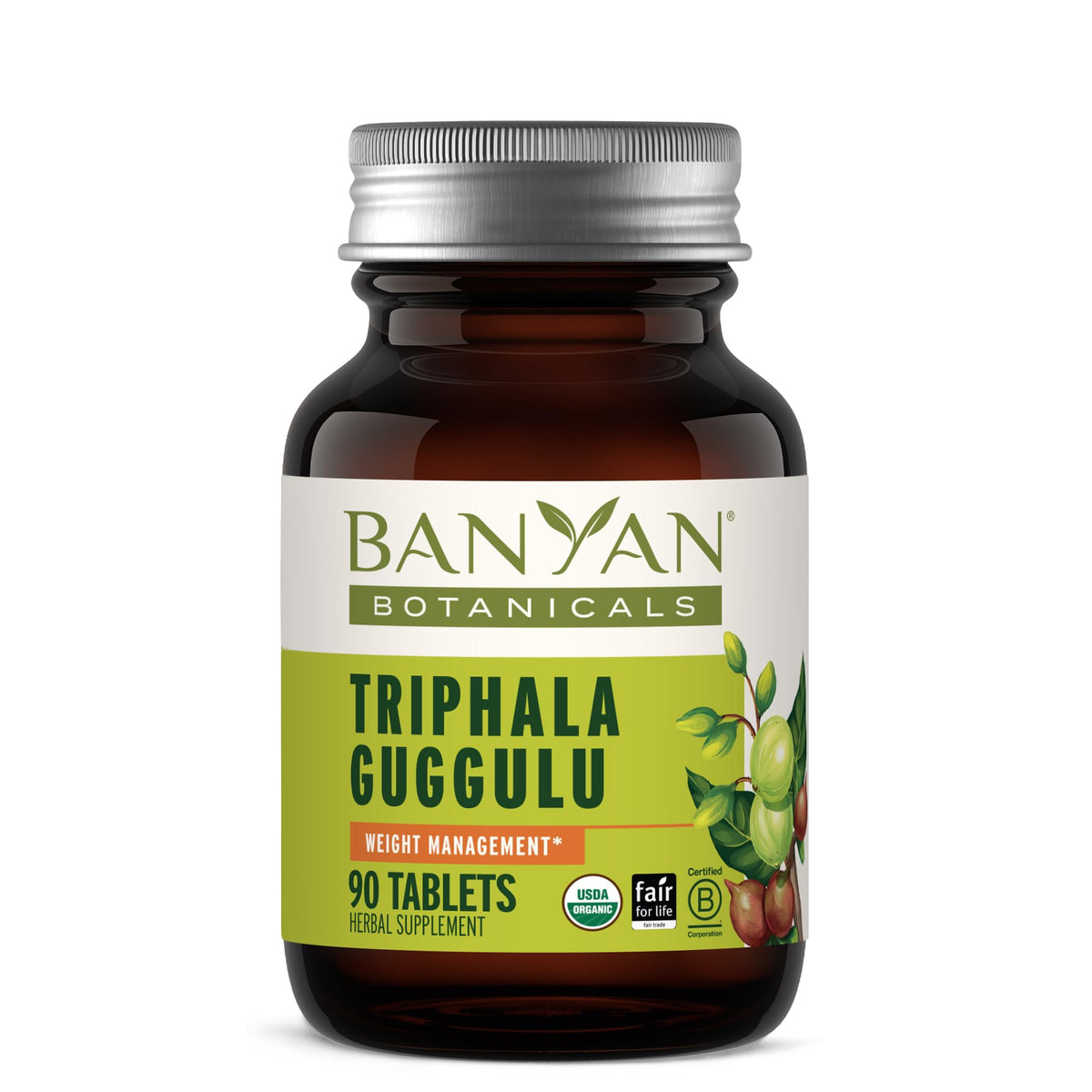 Banyan Botanicals frente del envase mostrando diseño y confianza