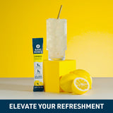 Bare Bones etiqueta de ingredientes resaltando jugo real y agave