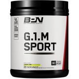 BARE PERFORMANCE NUTRITION envase frontal mostrando 25 servicios y sabor limón lima