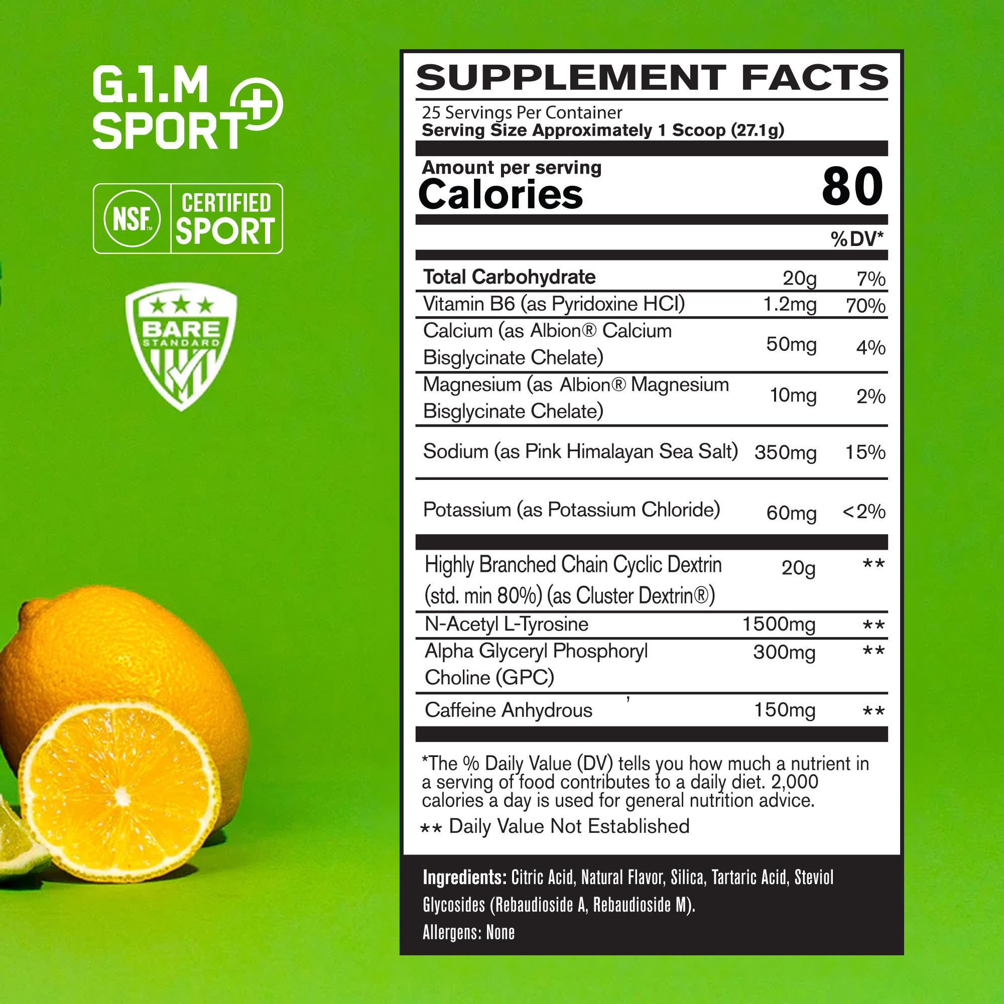 BARE PERFORMANCE NUTRITION mezclado en vaso con agua hidratación instantánea
