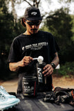 BARE PERFORMANCE NUTRITION atleta corriendo tras tomar pre‑entreno mejor enfoque