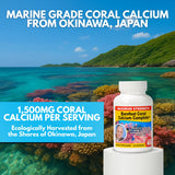Barefoot Coral Calcium Complete detalle de etiqueta con lista de ingredientes clave