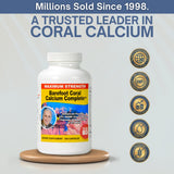 Barefoot Coral Calcium etiqueta con lista de ingredientes y claridad informativa