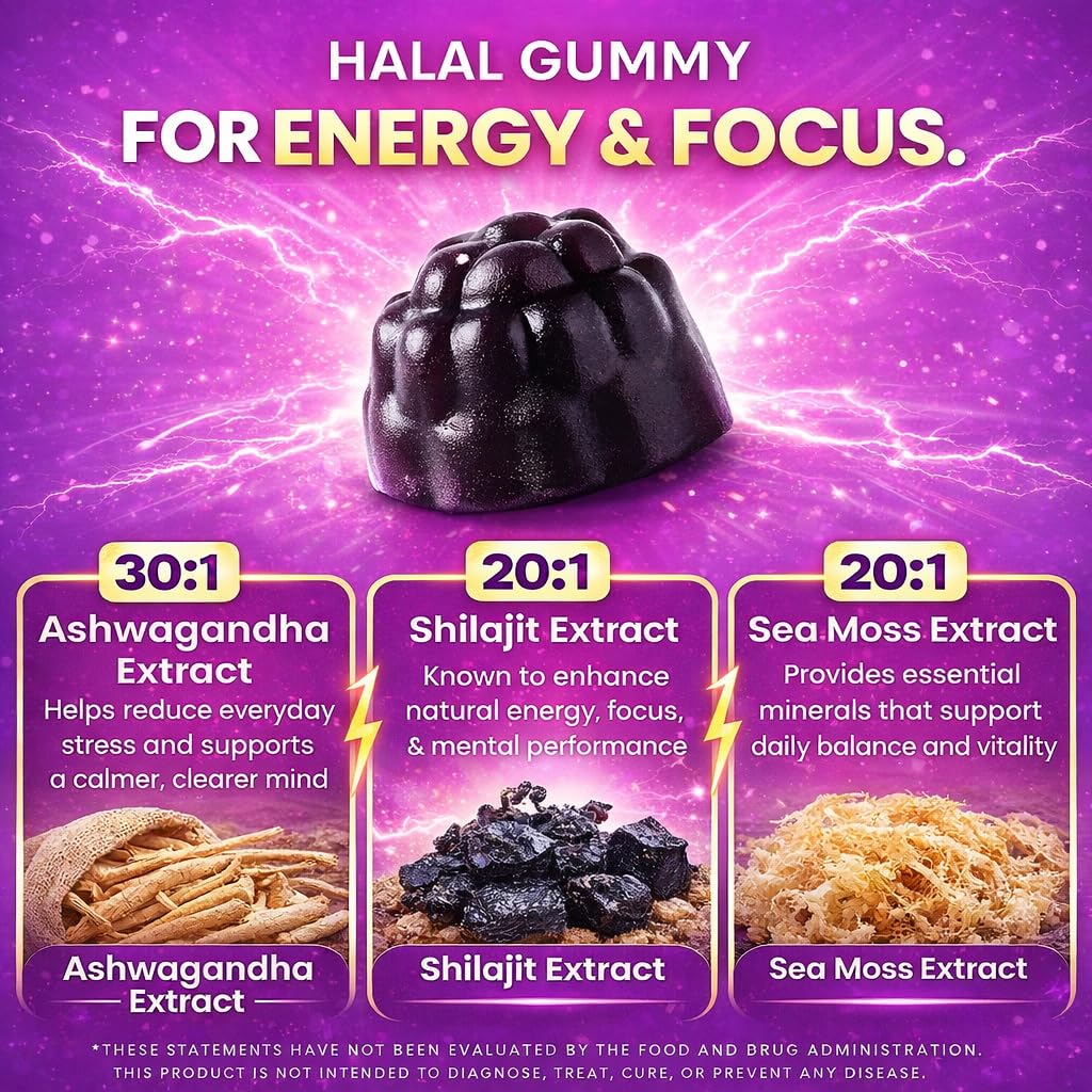 Barely Halal mano sosteniendo gomita para consumo fácil y práctico