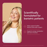 Bariatric Advantage primer plano de cápsula pequeña para fácil deglución