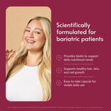 Bariatric Advantage cápsula mini en primer plano fácil de tragar