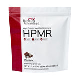 Bariatric Advantage envase frente mostrando 28 porciones y sabor chocolate, tranquilidad en la compra