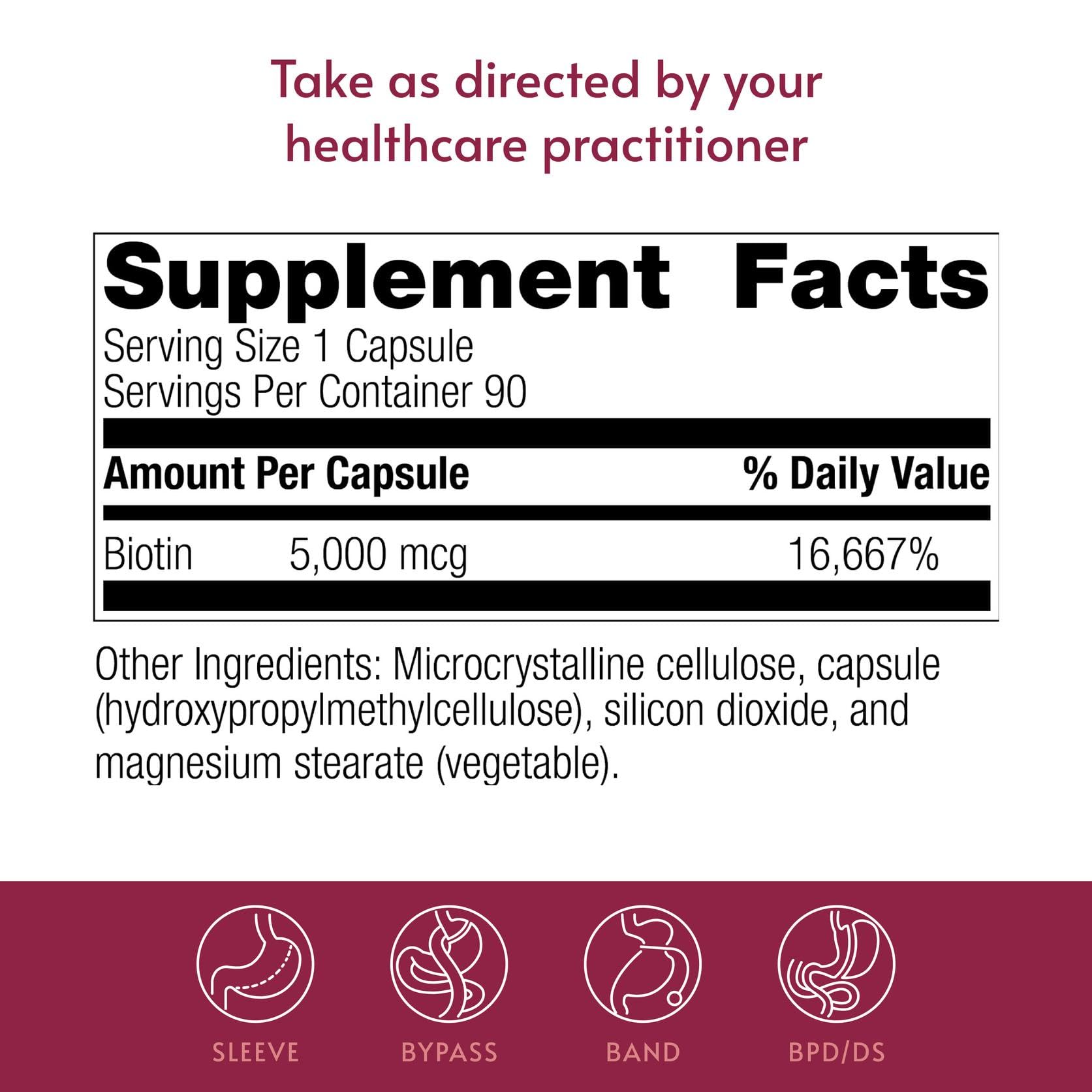 Bariatric Advantage etiqueta con ingredientes y beneficios claros