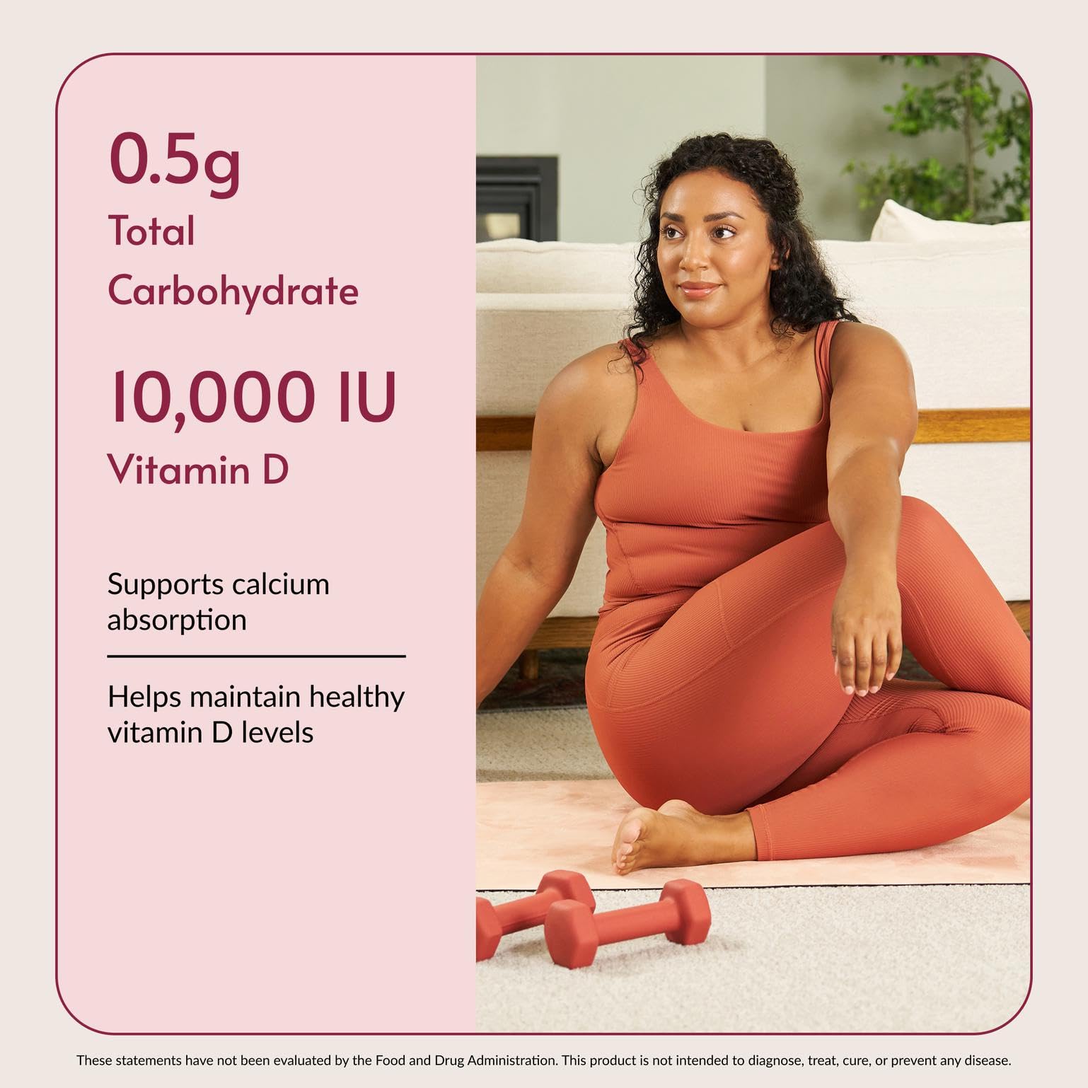 Bariatric Advantage gel junto a una moneda para comparar tamaño y facilitar dosis