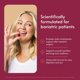 Bariatric Advantage textura del multivitamínico masticable con aspecto blando y buen sabor