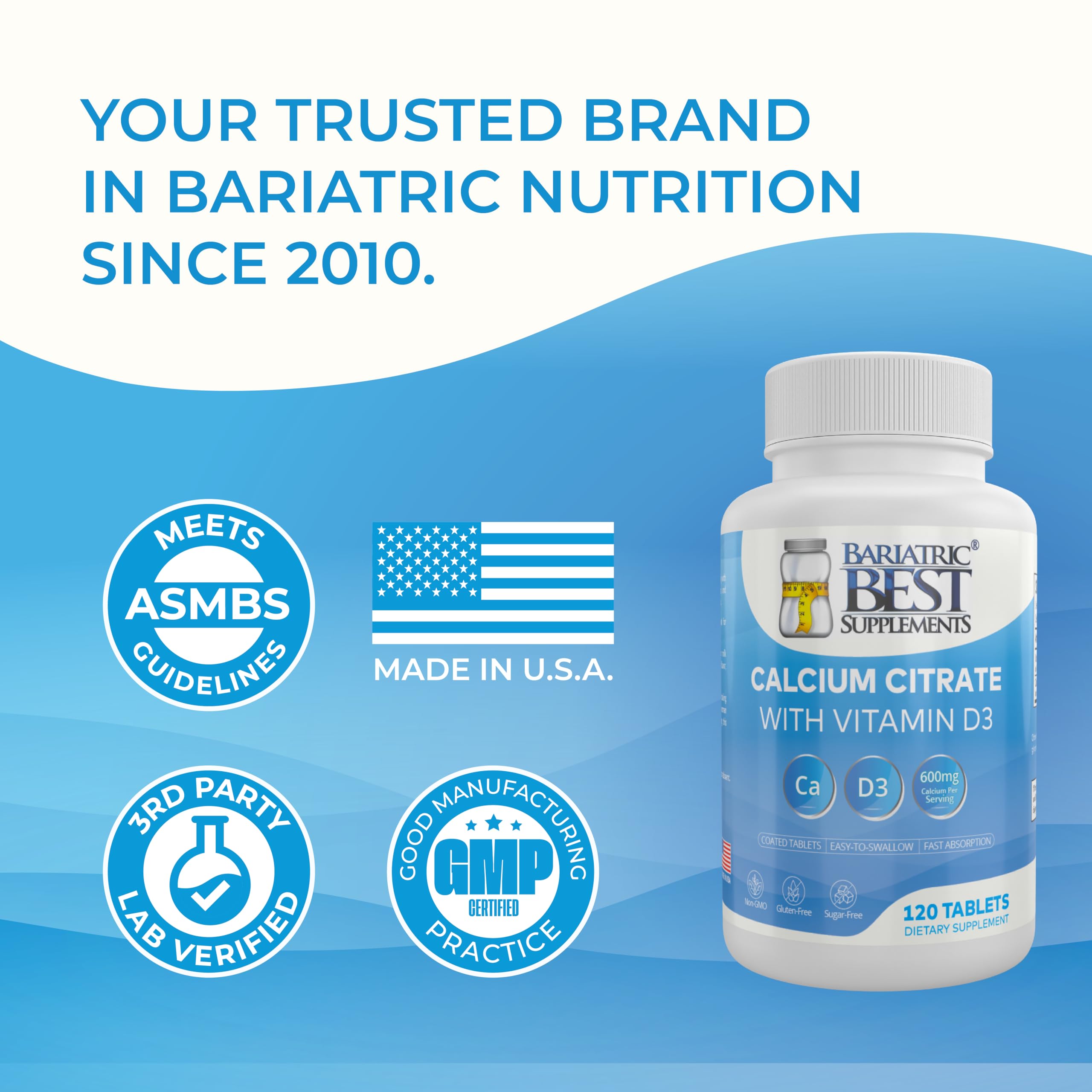 Bariatric Best Supplements gráfico simple de dosificación para seguir recomendaciones