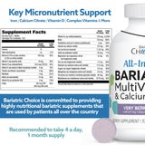 Bariatric Choice foco en calcio y hierro, combinación pensada para absorción