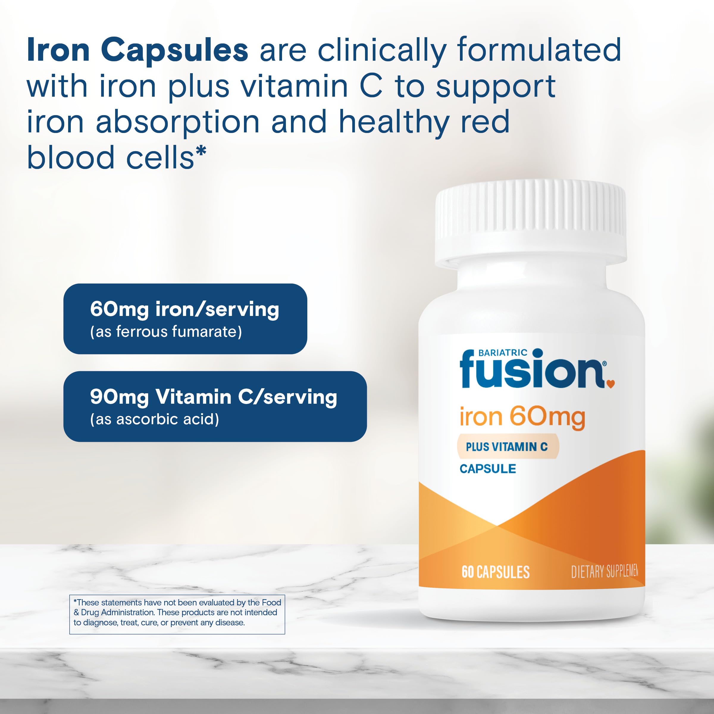 Bariatric Fusion envase abierto con etiqueta legible y detalles de formulación clara
