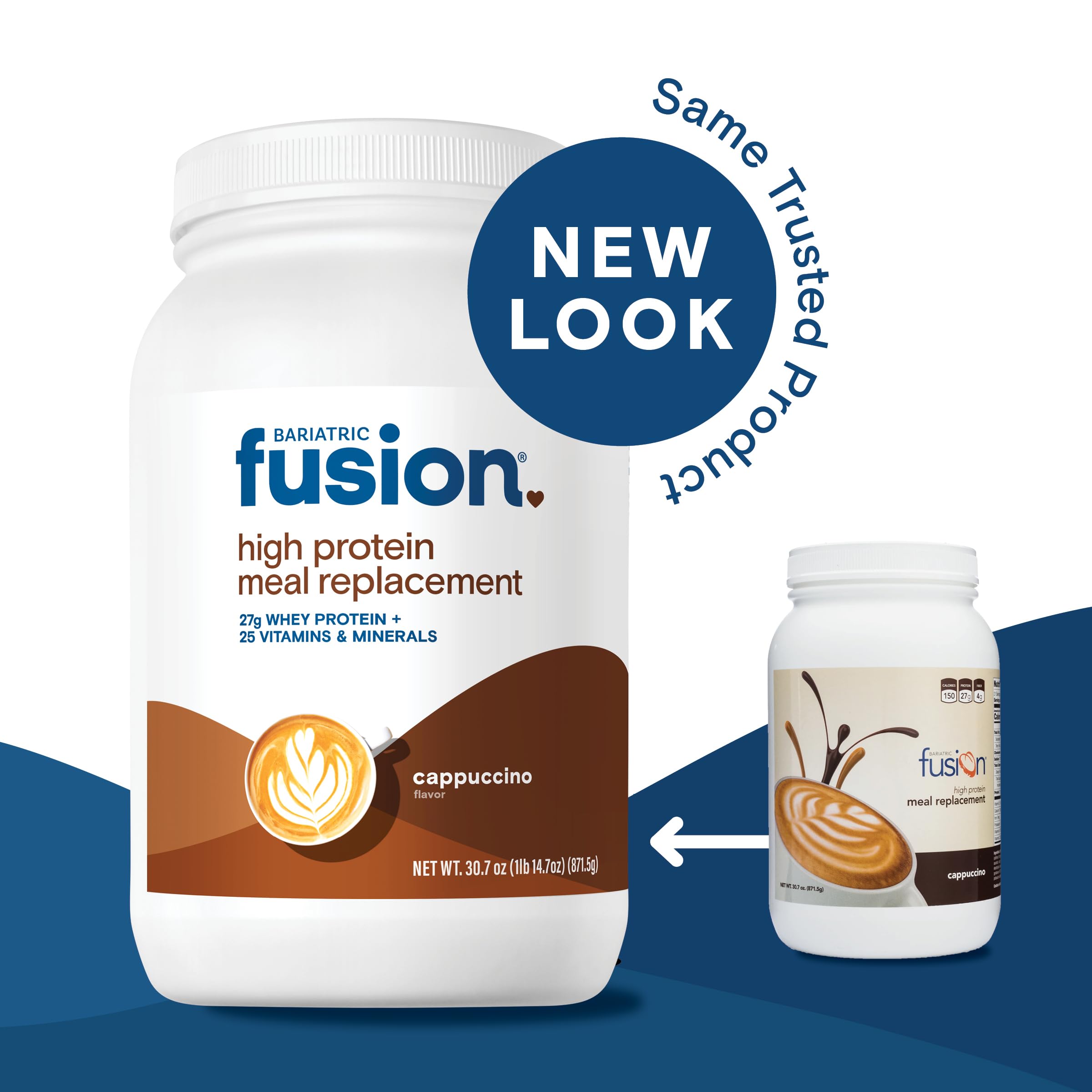 Bariatric Fusion batido cappuccino en desayuno saludable estilo lifestyle