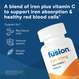 Bariatric Fusion primer plano de cápsula destaca su superficie fácil de tragar