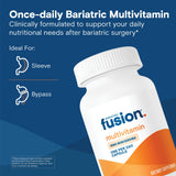 Bariatric Fusion cápsula en primer plano ilustrando tamaño fácil de tragar