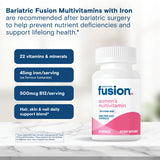 Bariatric Fusion cápsulas agrupadas ilustrando la presentación del producto