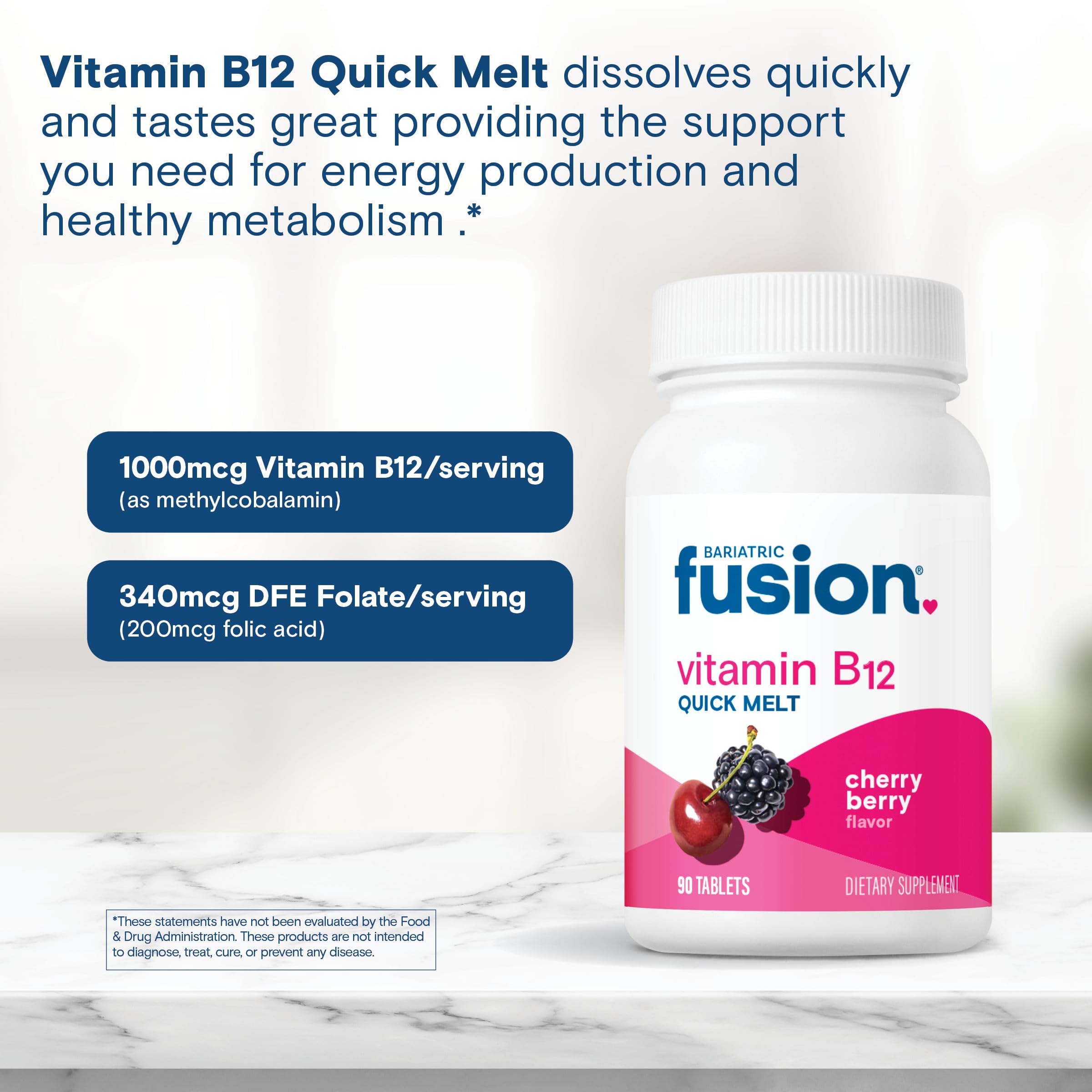 Bariatric Fusion tableta en mano para comparar tamaño y facilidad de uso