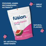 Bariatric Fusion masticable envuelto individualmente, ideal para viajes