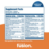 Bariatric Fusion etiqueta con información nutricional clara y ventajas para bariátricos