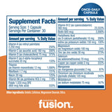 Bariatric Fusion etiqueta nutricional que destaca ingredientes clave