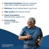 Bariatric Fusion etiqueta nutricional destacando 27 g de proteína por porción