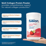 Bariatric Fusion etiqueta nutricional enfocada en proteínas y mezcla de colágeno