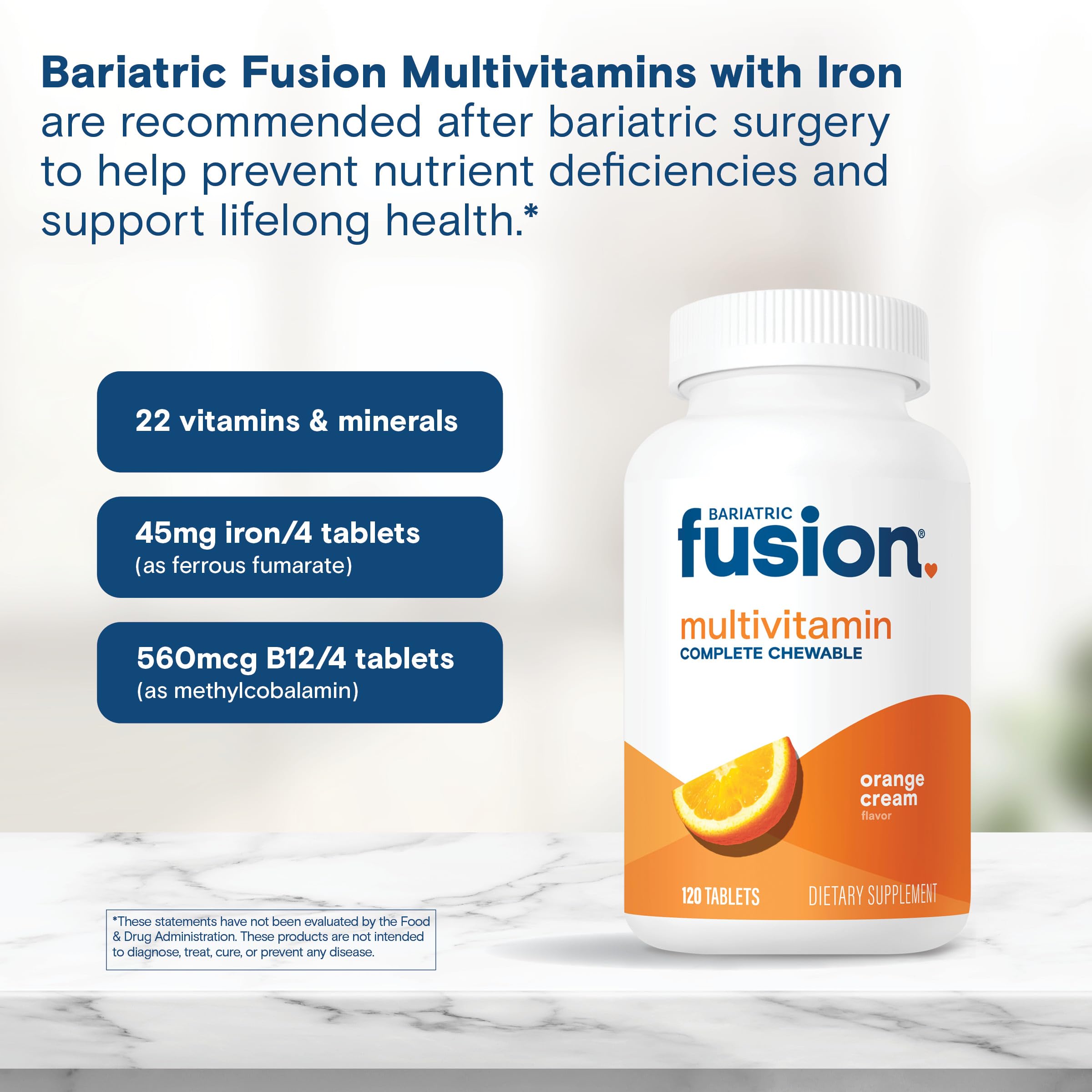 Bariatric Fusion etiqueta nutrional detalle ingredientes clave