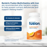 Bariatric Fusion etiqueta nutrional detalle ingredientes clave